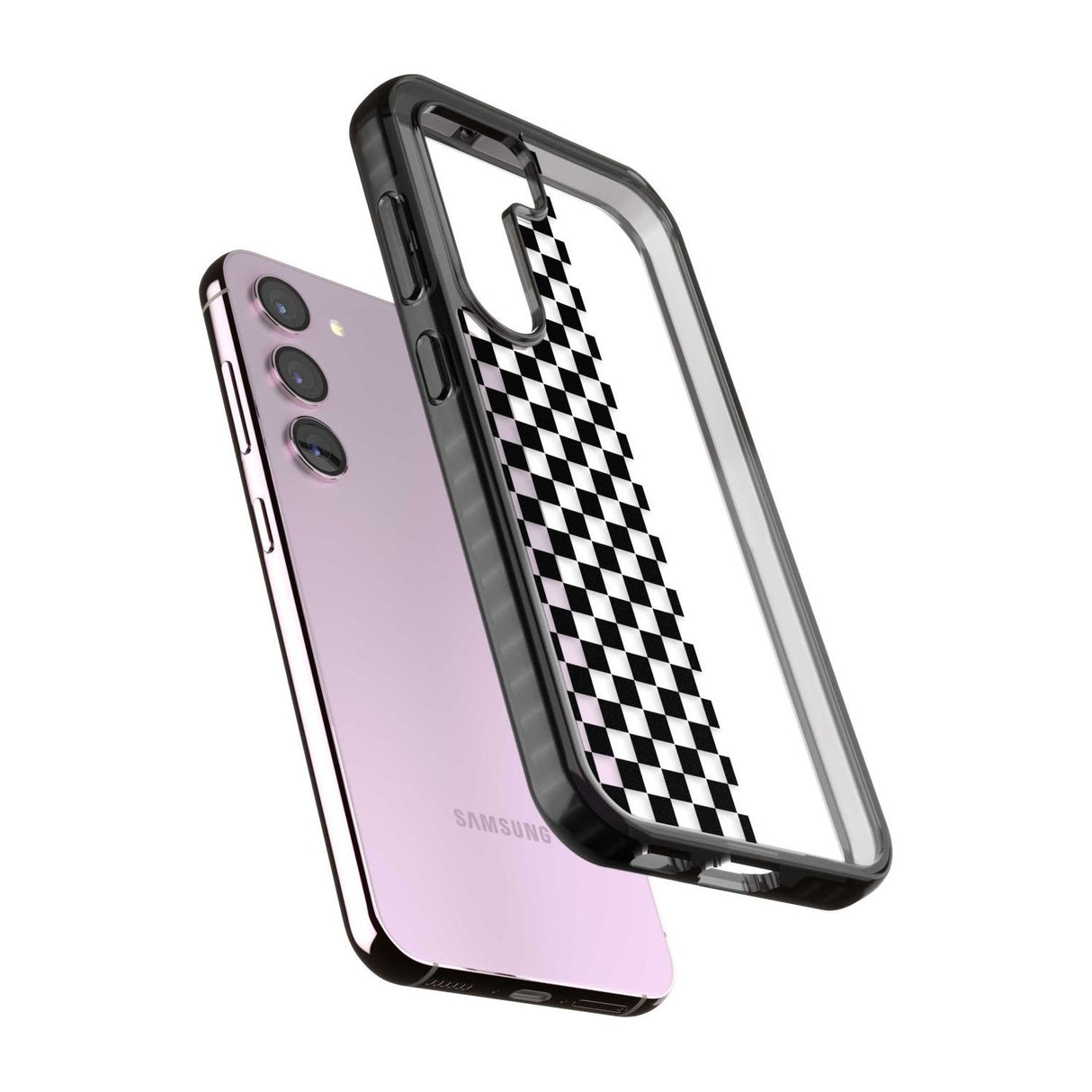 Checker: Half Black Check on Clear Phone Case iPhone 15 Pro Max / Black Impact Case,iPhone 15 Plus / Black Impact Case,iPhone 15 Pro / Black Impact Case,iPhone 15 / Black Impact Case,iPhone 15 Pro Max / Impact Case,iPhone 15 Plus / Impact Case,iPhone 15 Pro / Impact Case,iPhone 15 / Impact Case,iPhone 15 Pro Max / Magsafe Black Impact Case,iPhone 15 Plus / Magsafe Black Impact Case,iPhone 15 Pro / Magsafe Black Impact Case,iPhone 15 / Magsafe Black Impact Case,iPhone 14 Pro Max / Black Impact Case,iPhone 14