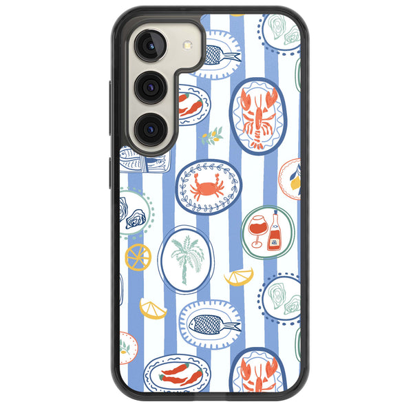 Nautical Stripes & Coastal Plates