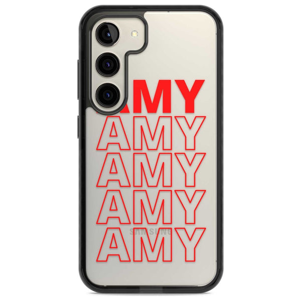 Personalised Bold Name Repeat