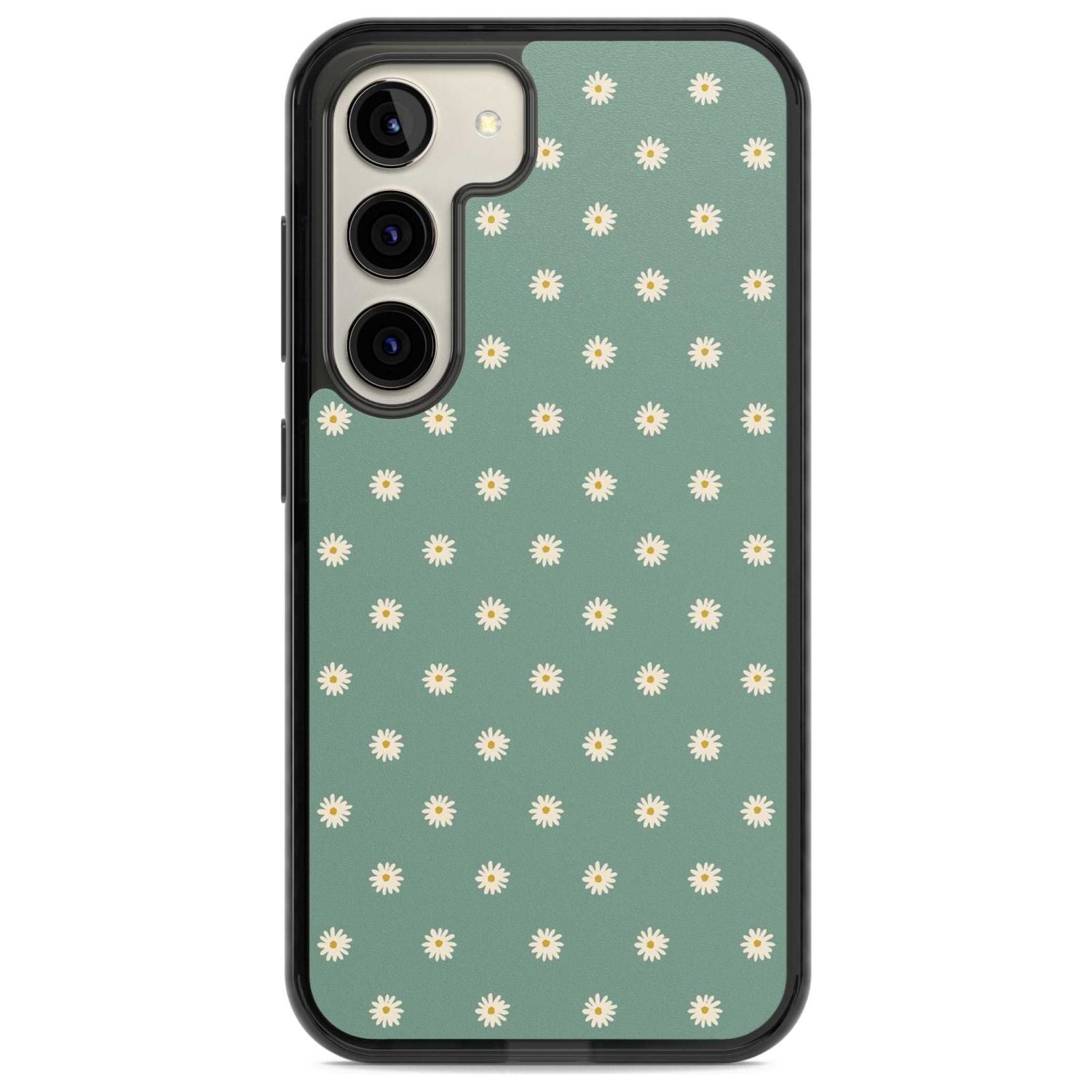 Daisy Pattern Teal Cute Floral