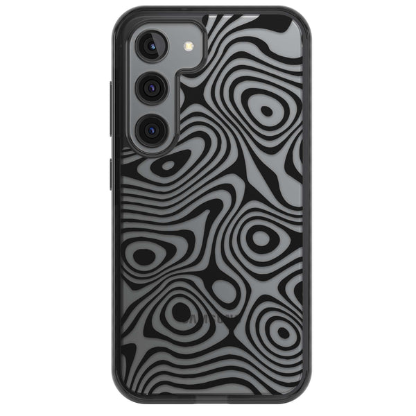 Dark Topographic Map