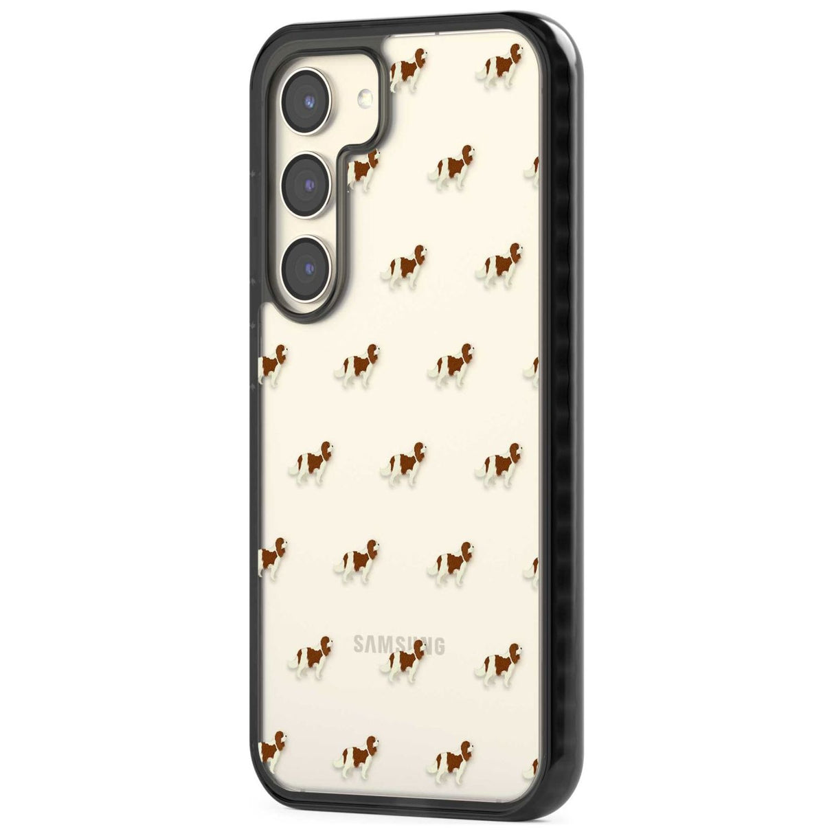 Cavalier King Charles Spaniel Pattern Clear Phone Case iPhone 15 Pro Max / Black Impact Case,iPhone 15 Plus / Black Impact Case,iPhone 15 Pro / Black Impact Case,iPhone 15 / Black Impact Case,iPhone 15 Pro Max / Impact Case,iPhone 15 Plus / Impact Case,iPhone 15 Pro / Impact Case,iPhone 15 / Impact Case,iPhone 15 Pro Max / Magsafe Black Impact Case,iPhone 15 Plus / Magsafe Black Impact Case,iPhone 15 Pro / Magsafe Black Impact Case,iPhone 15 / Magsafe Black Impact Case,iPhone 14 Pro Max / Black Impact Case,