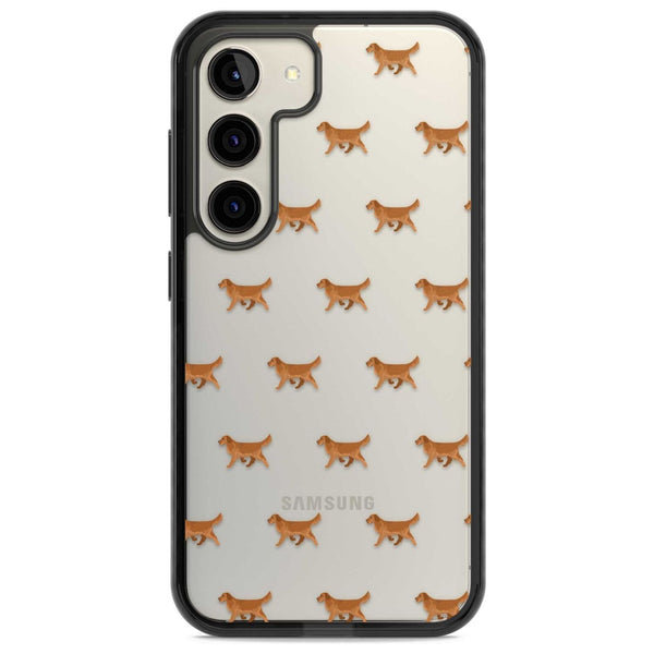 Golden Retriever Dog Pattern Clear