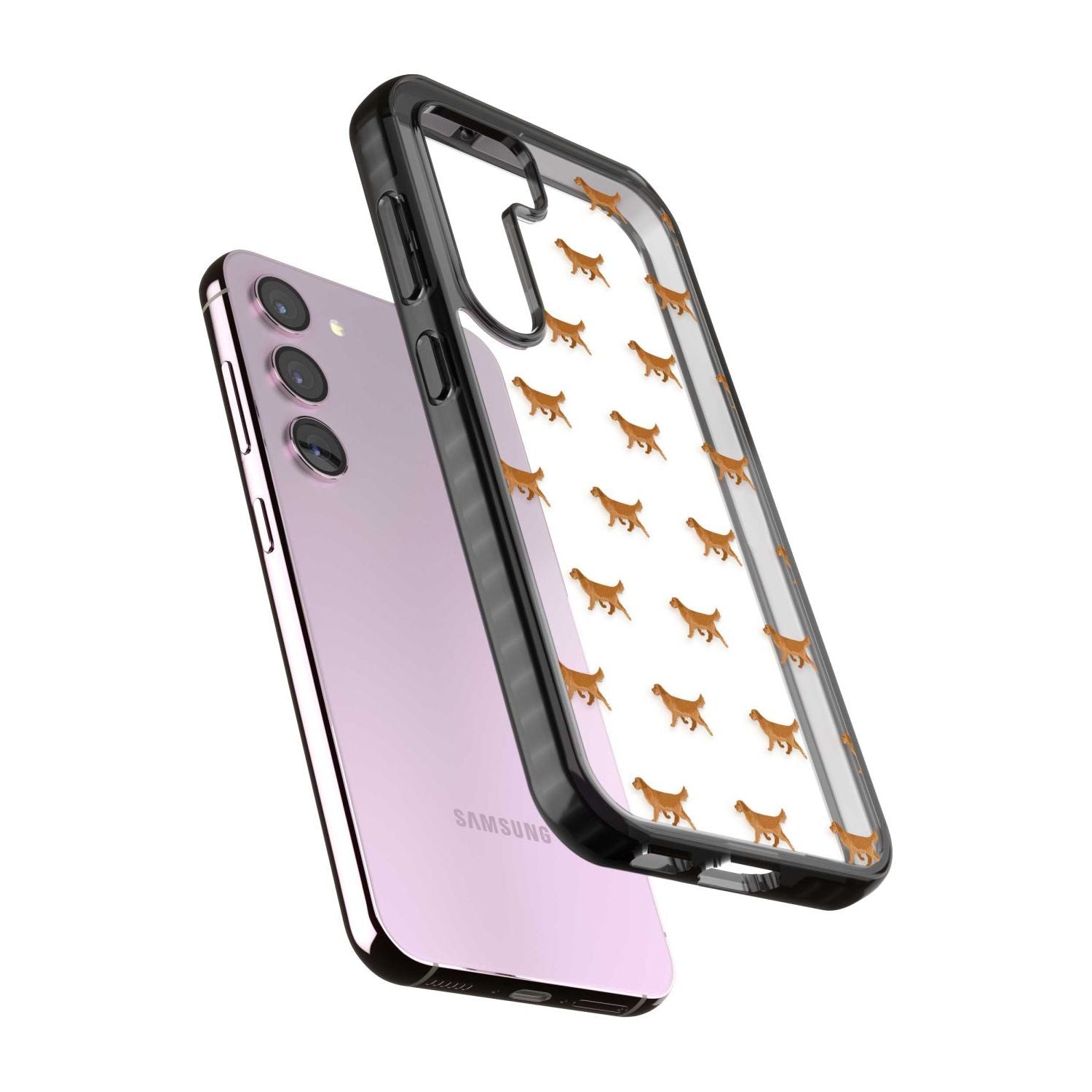 Golden Retriever Dog Pattern Clear