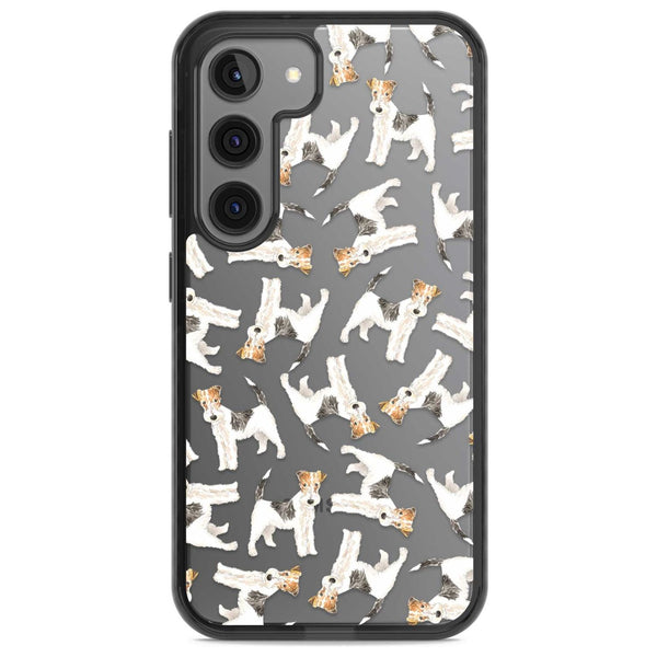 Wire Haired Fox Terrier Dog Pattern