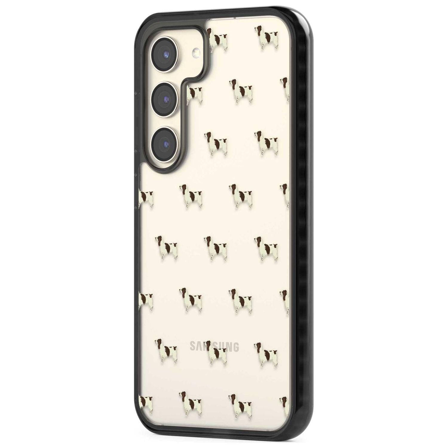 English Springer Spaniel Dog Pattern Clear