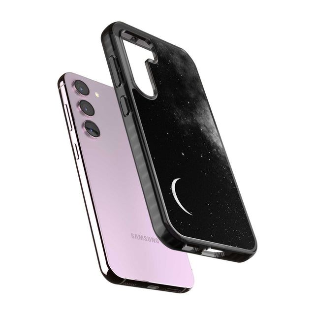 Night Sky Galaxies: Crescent Moon Phone Case iPhone 15 Pro Max / Black Impact Case,iPhone 15 Plus / Black Impact Case,iPhone 15 Pro / Black Impact Case,iPhone 15 / Black Impact Case,iPhone 15 Pro Max / Impact Case,iPhone 15 Plus / Impact Case,iPhone 15 Pro / Impact Case,iPhone 15 / Impact Case,iPhone 15 Pro Max / Magsafe Black Impact Case,iPhone 15 Plus / Magsafe Black Impact Case,iPhone 15 Pro / Magsafe Black Impact Case,iPhone 15 / Magsafe Black Impact Case,iPhone 14 Pro Max / Black Impact Case,iPhone 14 