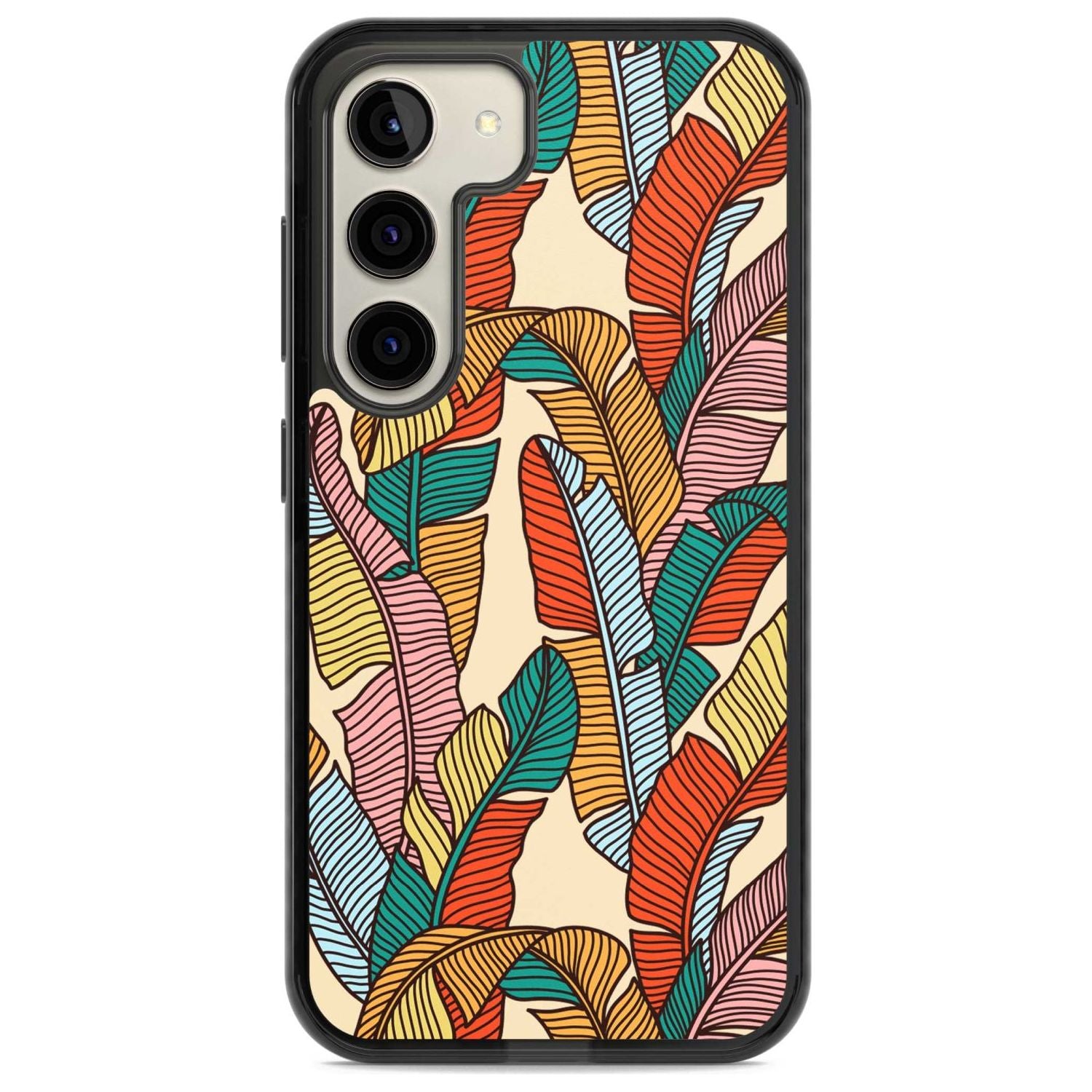 Pastel Palm Leaves