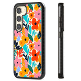 Floral Fiesta Impact Phone Case for Samsung Galaxy S24, Samsung Galaxy S23, Samsung Galaxy S22