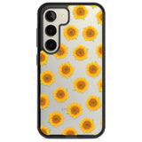 Sunflowers Transparent Pattern