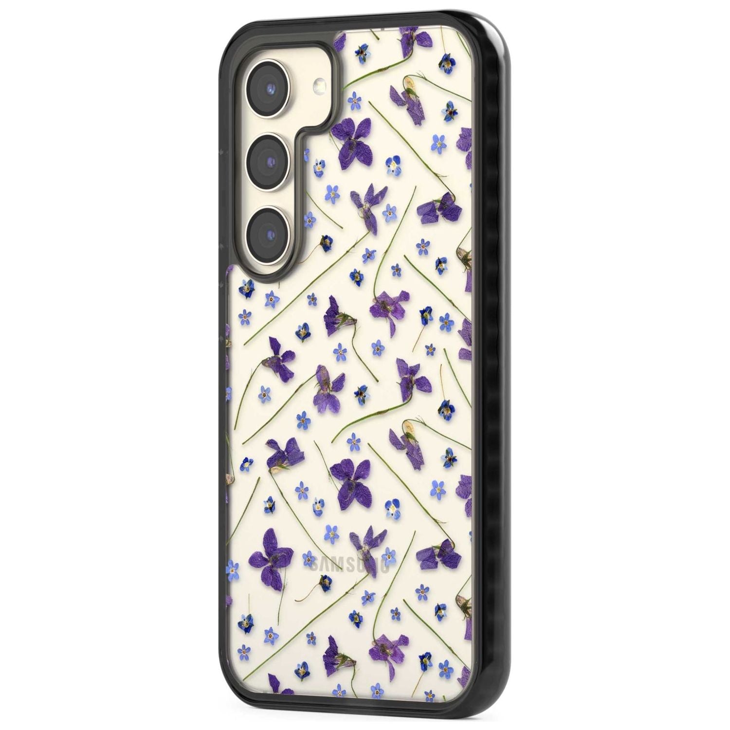 Pressed Violet Flower