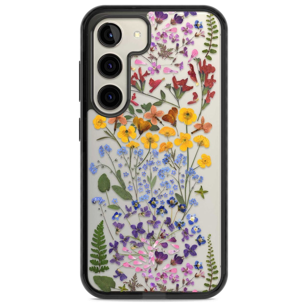 Wild Flower Stripe Design