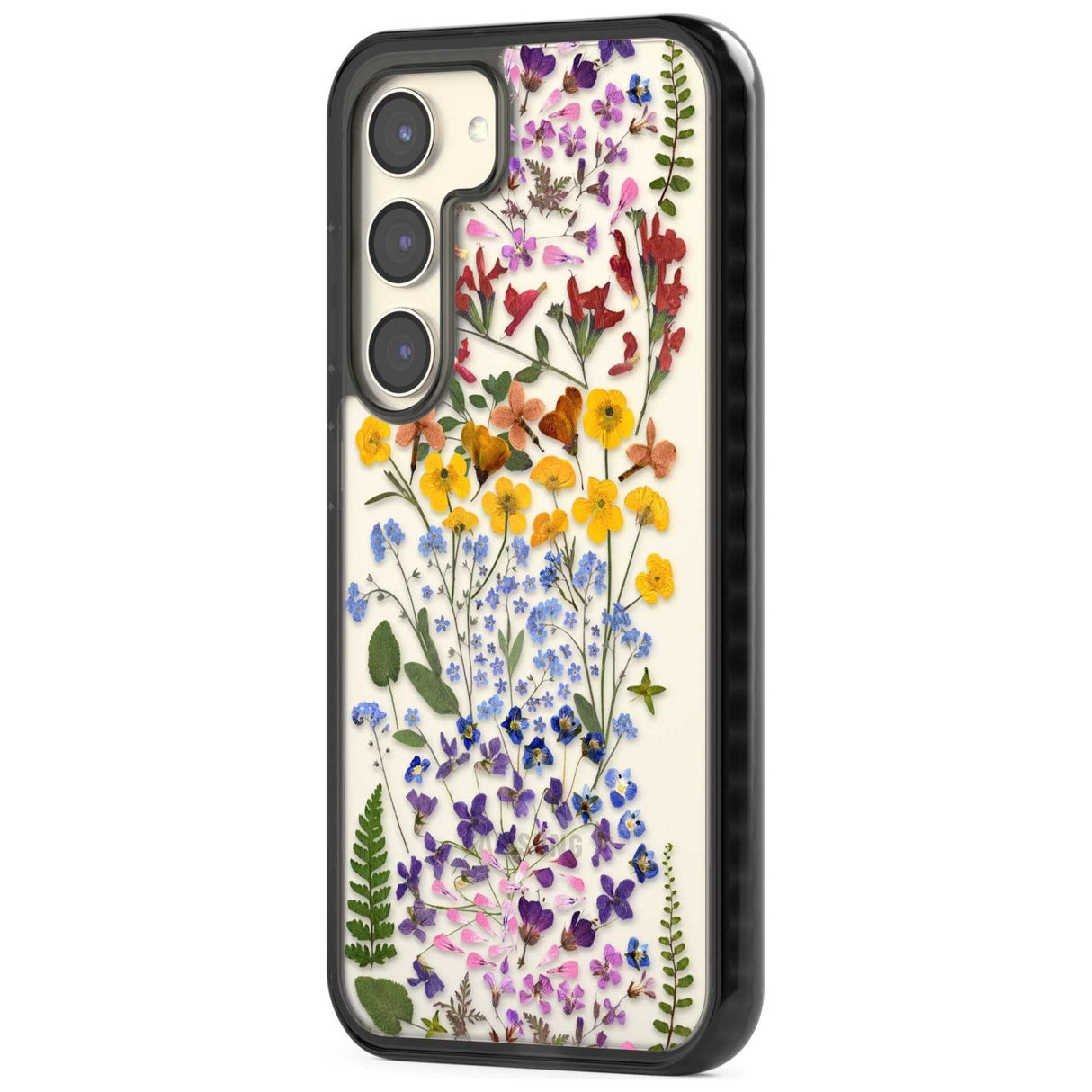 Wild Flower Stripe Design