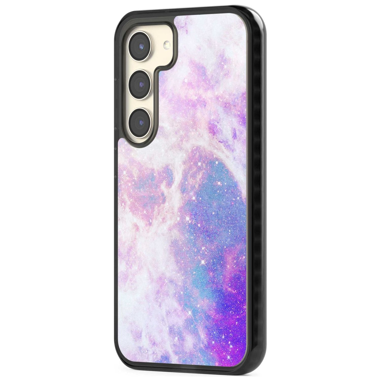 Purple & Blue Galaxy Pattern Design