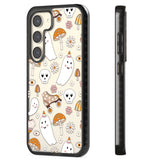 Cute Ghost and Skulls Pattern Impact Phone Case for Samsung Galaxy S24, Samsung Galaxy S23, Samsung Galaxy S22