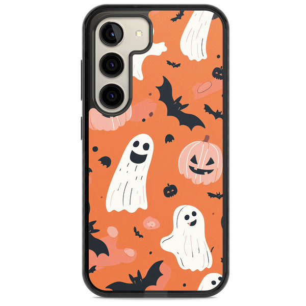 Orange Halloween Pattern
