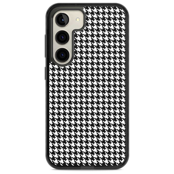 Black Houndstooth Pattern