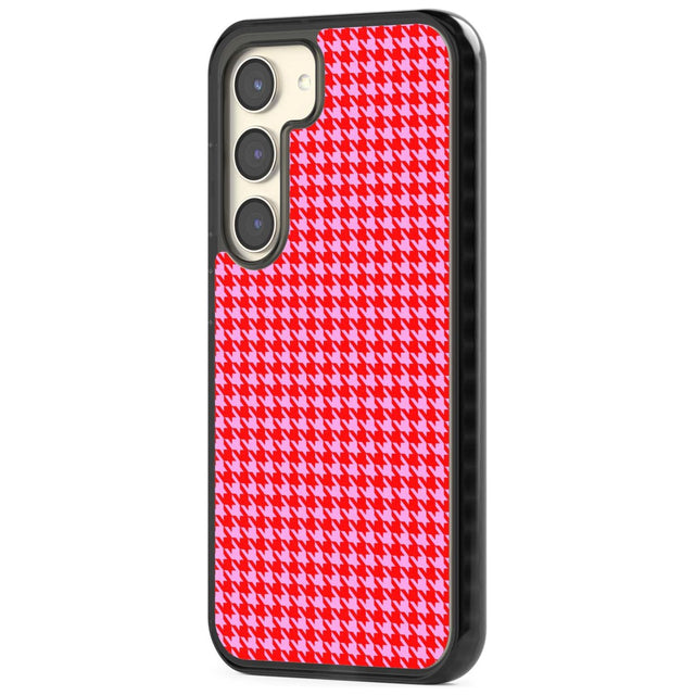 Neon Pink & Red Houndstooth Pattern Phone Case iPhone 15 Pro Max / Black Impact Case,iPhone 15 Plus / Black Impact Case,iPhone 15 Pro / Black Impact Case,iPhone 15 / Black Impact Case,iPhone 15 Pro Max / Impact Case,iPhone 15 Plus / Impact Case,iPhone 15 Pro / Impact Case,iPhone 15 / Impact Case,iPhone 15 Pro Max / Magsafe Black Impact Case,iPhone 15 Plus / Magsafe Black Impact Case,iPhone 15 Pro / Magsafe Black Impact Case,iPhone 15 / Magsafe Black Impact Case,iPhone 14 Pro Max / Black Impact Case,iPhone 1