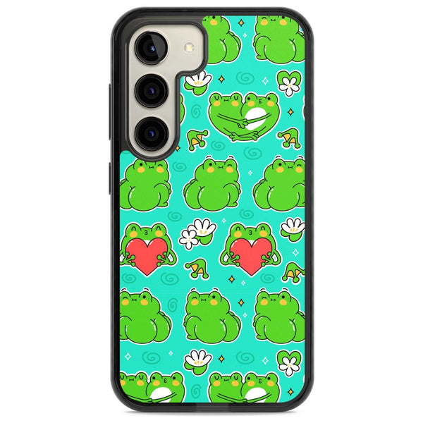Frog Booty Kawaii Pattern