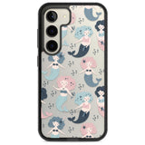 Mermaid Vibes Phone Case Samsung S22 / Black Impact Case,Samsung S23 / Black Impact Case Blanc Space