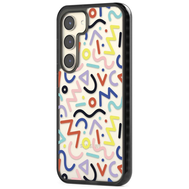 Colourful Squiggles Memphis Retro Pattern Design Phone Case iPhone 15 Pro Max / Black Impact Case,iPhone 15 Plus / Black Impact Case,iPhone 15 Pro / Black Impact Case,iPhone 15 / Black Impact Case,iPhone 15 Pro Max / Impact Case,iPhone 15 Plus / Impact Case,iPhone 15 Pro / Impact Case,iPhone 15 / Impact Case,iPhone 15 Pro Max / Magsafe Black Impact Case,iPhone 15 Plus / Magsafe Black Impact Case,iPhone 15 Pro / Magsafe Black Impact Case,iPhone 15 / Magsafe Black Impact Case,iPhone 14 Pro Max / Black Impact 