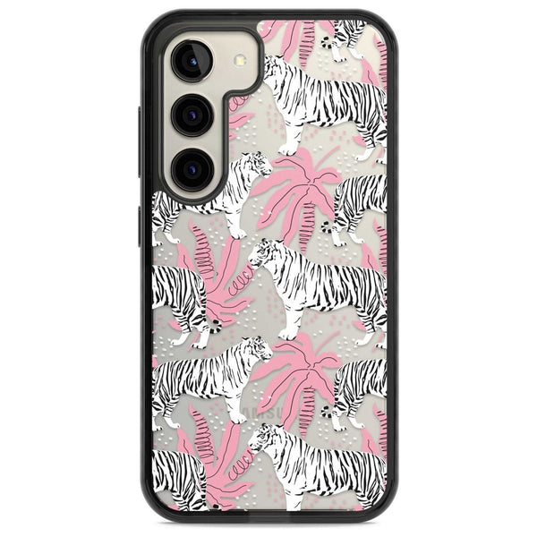 Pink & White Tropical Tigers