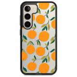 Oranges Pattern Phone Case Samsung S22 / Black Impact Case,Samsung S23 / Black Impact Case Blanc Space