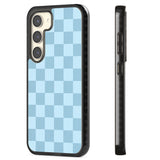 SKYBLUE CHECKERED Impact Phone Case for Samsung Galaxy S24, Samsung Galaxy S23, Samsung Galaxy S22