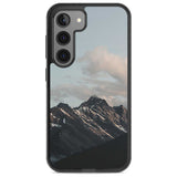 Mountain Range Phone Case Samsung S22 / Black Impact Case,Samsung S23 / Black Impact Case Blanc Space