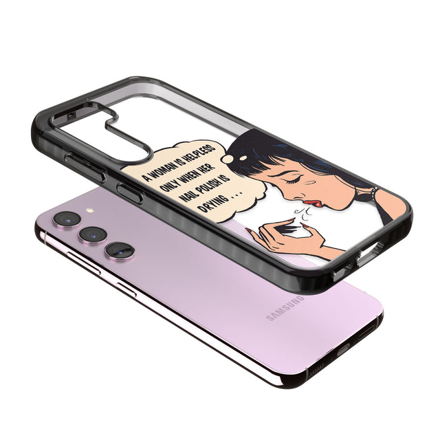 Drying Nails - Pop Art Impact Phone Case for Samsung Galaxy S24, Samsung Galaxy S23, Samsung Galaxy S22