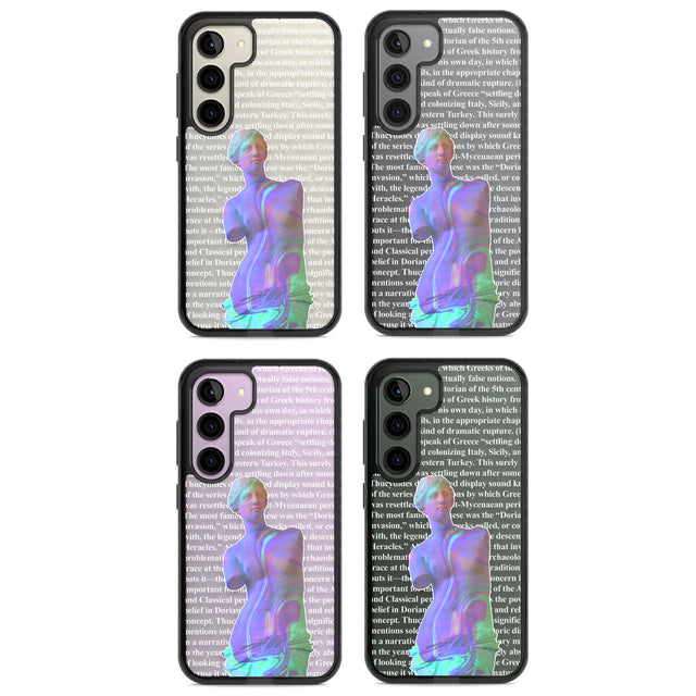 Iridescent De Milo Impact Phone Case for Samsung Galaxy S24, Samsung Galaxy S23, Samsung Galaxy S22