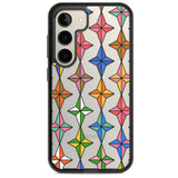 Multi Colour Stars Pattern Impact Phone Case for Samsung Galaxy S24, Samsung Galaxy S23, Samsung Galaxy S22