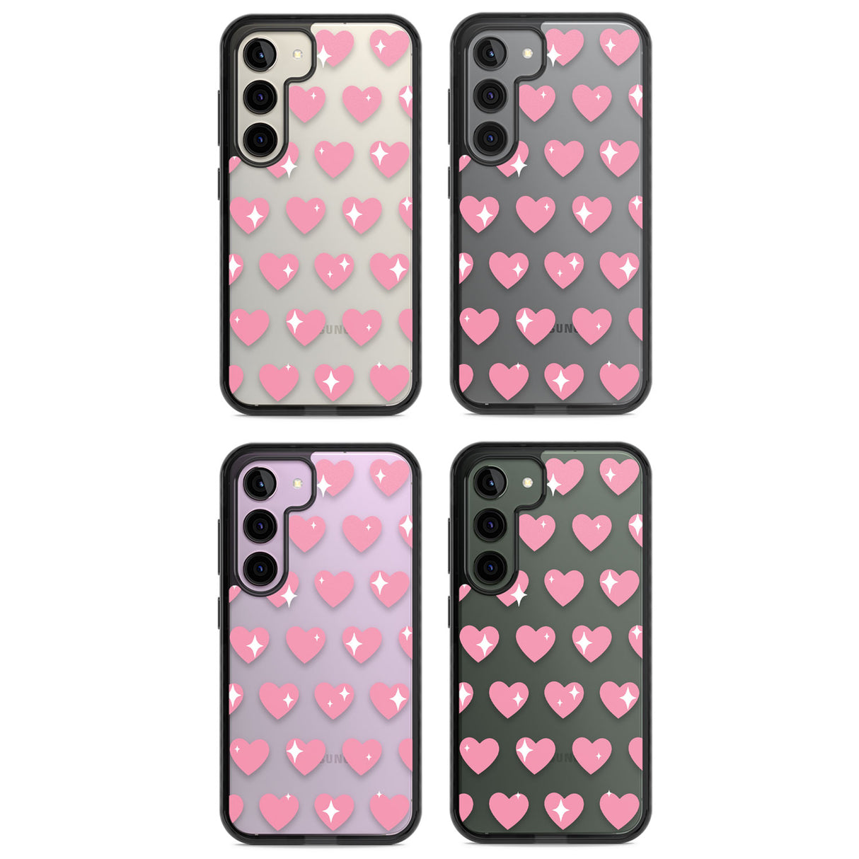 Sweet Hearts Impact Phone Case for Samsung Galaxy S24, Samsung Galaxy S23, Samsung Galaxy S22