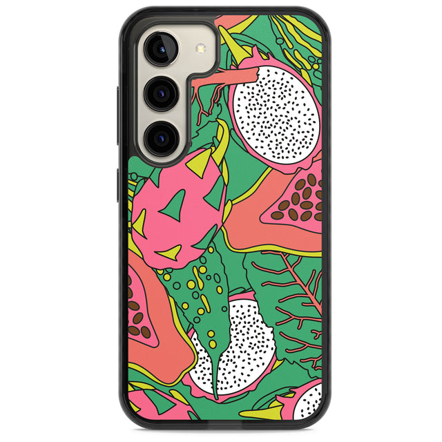 Psychedelic Salad Impact Phone Case for Samsung Galaxy S24, Samsung Galaxy S23, Samsung Galaxy S22