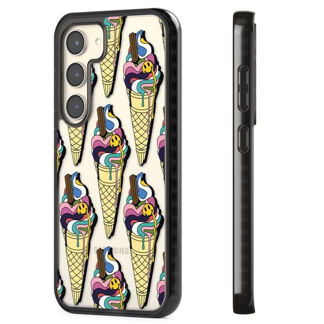 Trip & Drip Ice Cream Impact Phone Case for Samsung Galaxy S24, Samsung Galaxy S23, Samsung Galaxy S22