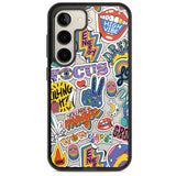 Magic Sticker Collage Impact Phone Case for Samsung Galaxy S24, Samsung Galaxy S23, Samsung Galaxy S22