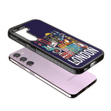 London Calling Impact Phone Case for Samsung Galaxy S24, Samsung Galaxy S23, Samsung Galaxy S22