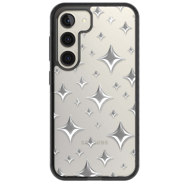 Chrome Puff Sparkle Pattern