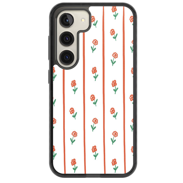 Minimal Floral Stripe
