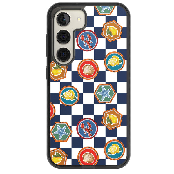 Coastal Check Pattern