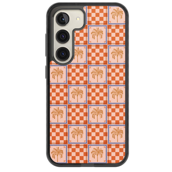 Terracotta Summer Checked