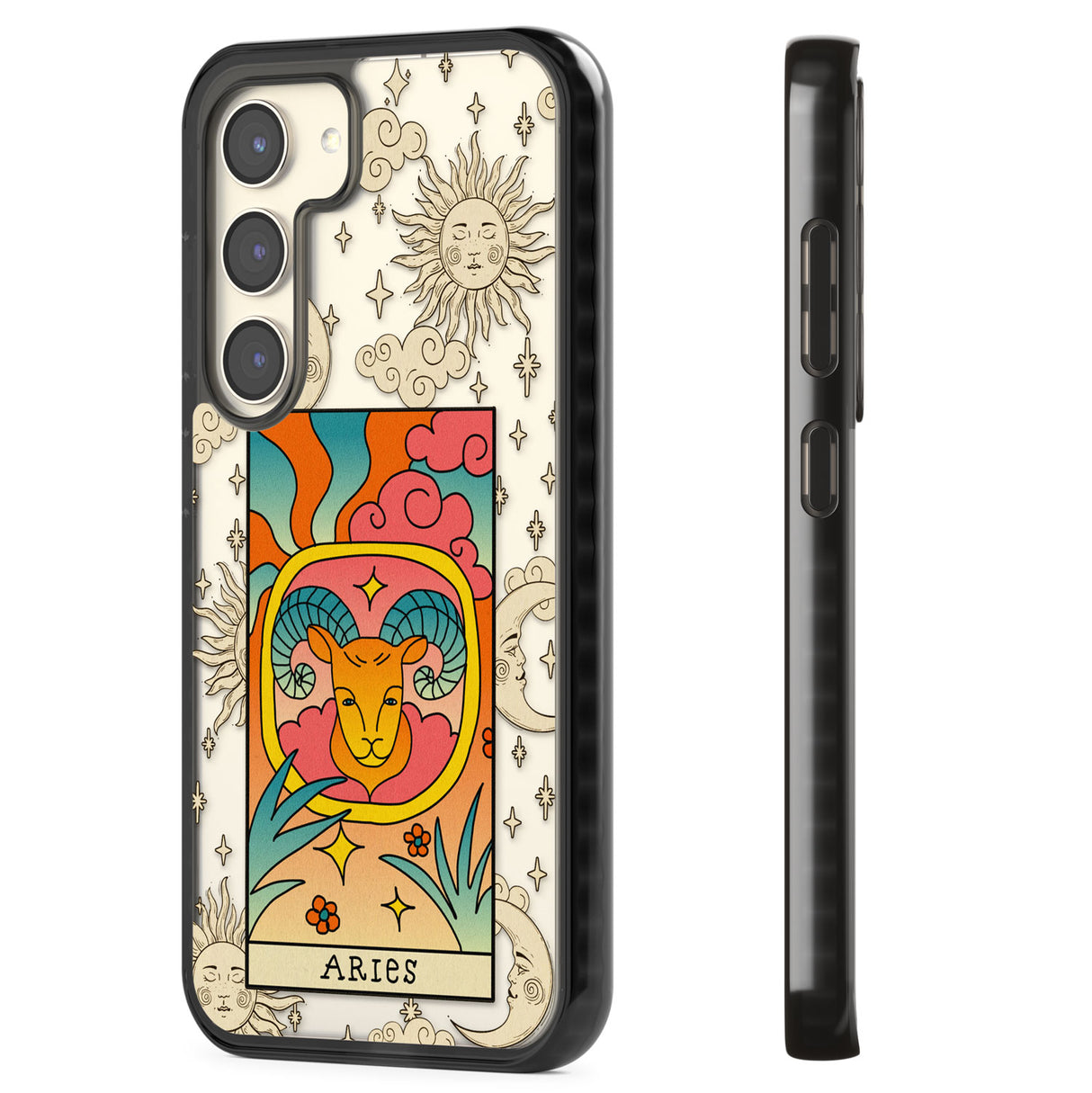 Celestial Zodiac - Aries Impact Phone Case for Samsung Galaxy S24, Samsung Galaxy S23, Samsung Galaxy S22