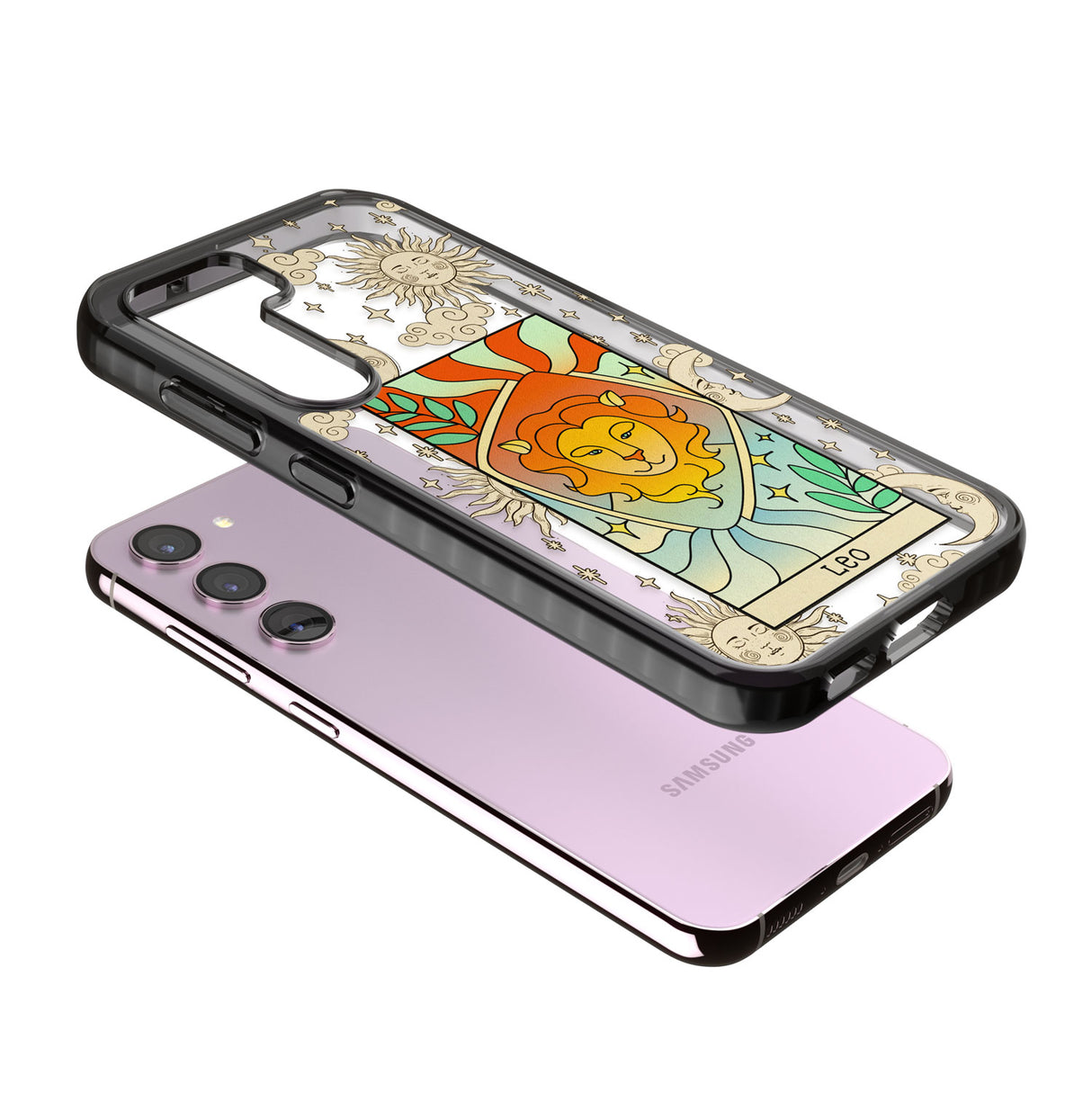 Celestial Zodiac - Leo Impact Phone Case for Samsung Galaxy S24, Samsung Galaxy S23, Samsung Galaxy S22
