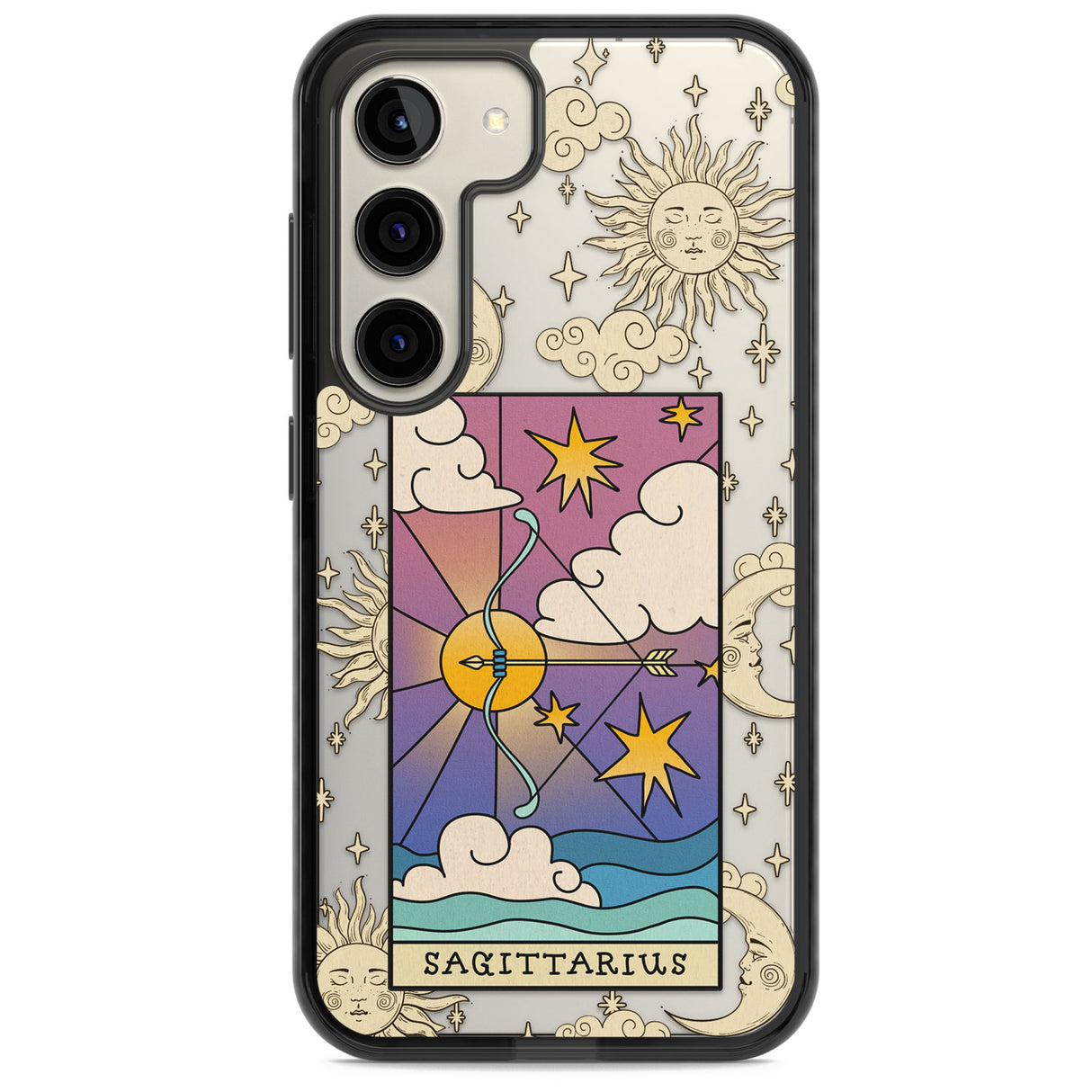 Celestial Zodiac - Sagittarius Impact Phone Case for Samsung Galaxy S24, Samsung Galaxy S23, Samsung Galaxy S22