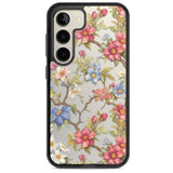 Vintage Vines & Flowers Impact Phone Case for Samsung Galaxy S24, Samsung Galaxy S23, Samsung Galaxy S22