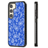 Blue Bandana Impact Phone Case for Samsung Galaxy S24, Samsung Galaxy S23, Samsung Galaxy S22