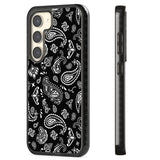 Black Bandana Impact Phone Case for Samsung Galaxy S24, Samsung Galaxy S23, Samsung Galaxy S22