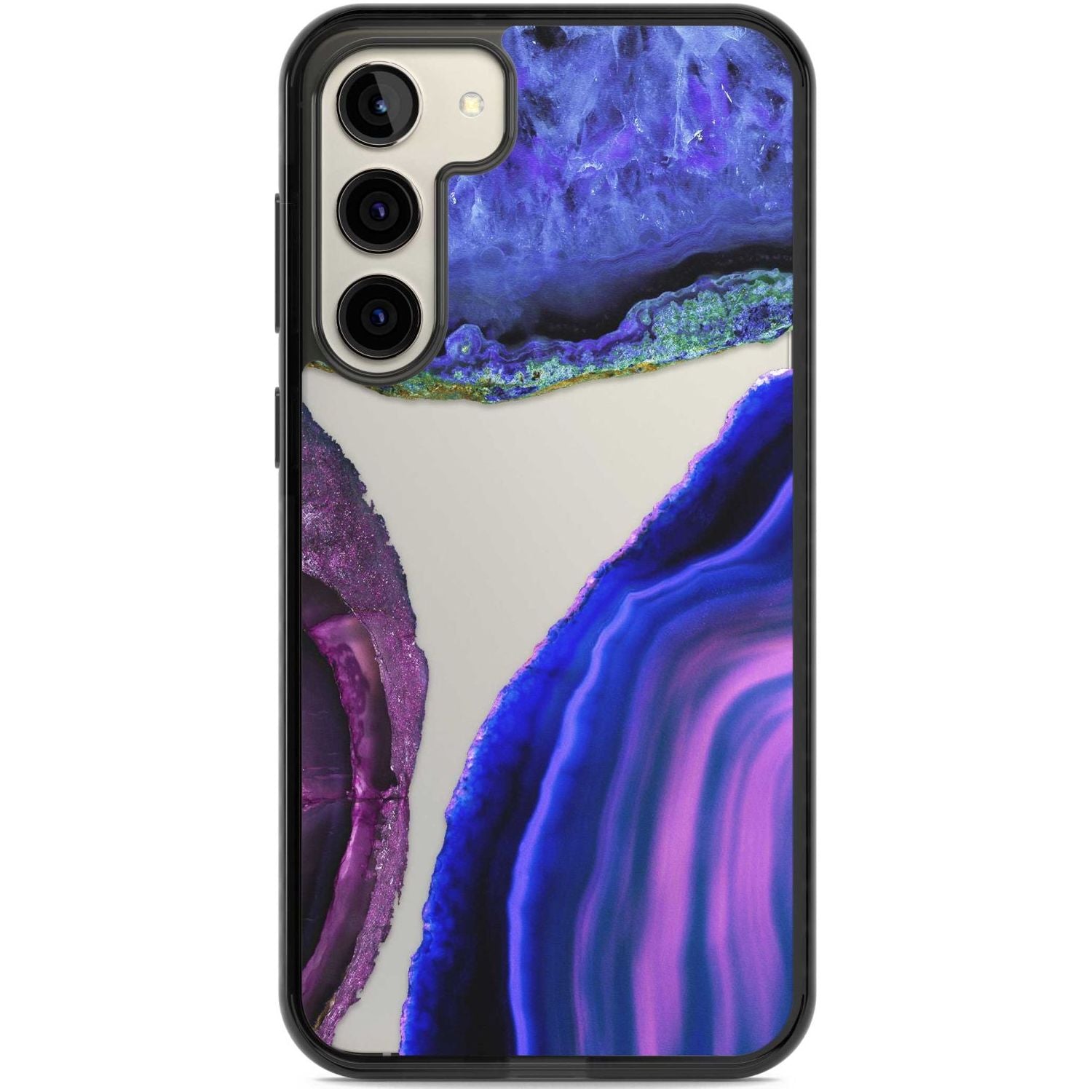 Violet Agate Slice