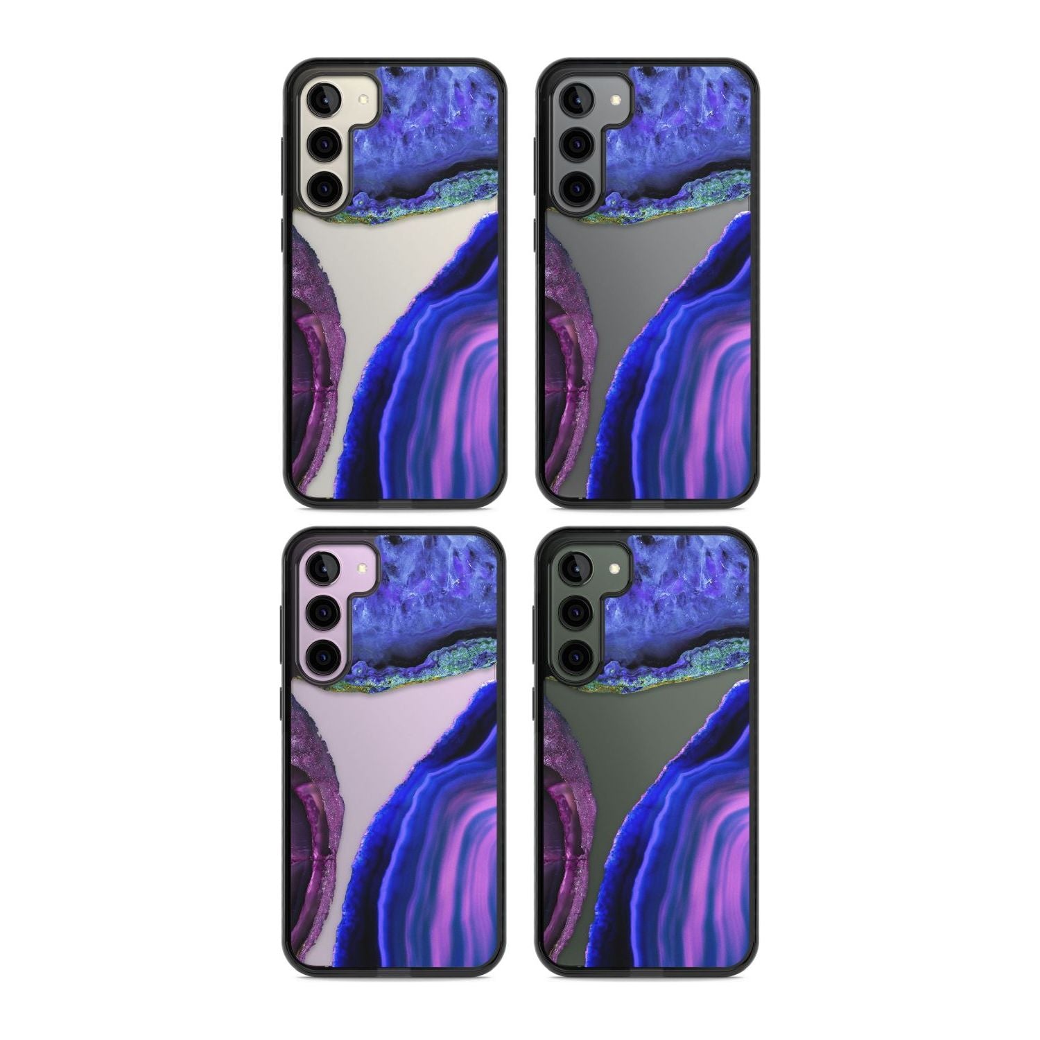 Violet Agate Slice