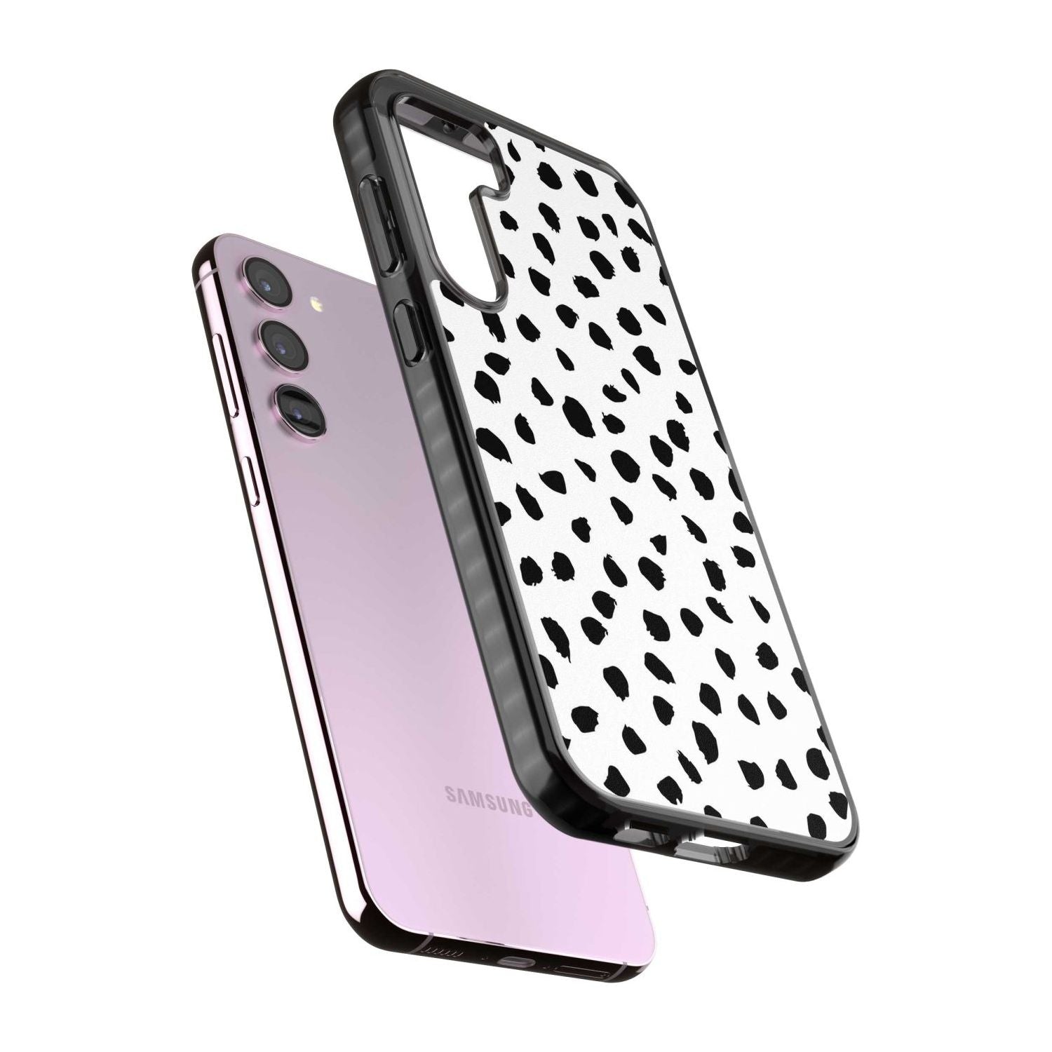 White Dalmatian Print